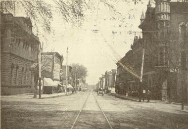 Stephenson Street in 1906