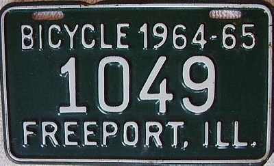 Bicycle Plate