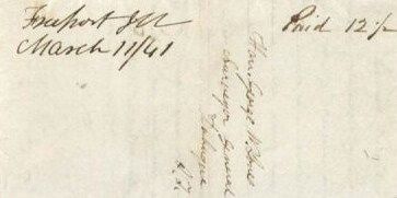 1841 Letter