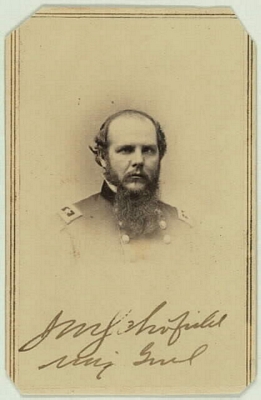 Freeporter John McAllister Schofield (photo--Library of Congress)