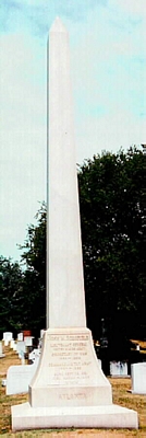 Schofield Monument at Arlington National Cemetery (photo--Ron Williams)