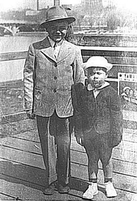 Tony, age 3, with brother Angelo,  8
