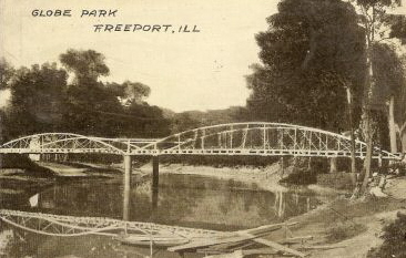 Globe (Krape) Park bridge