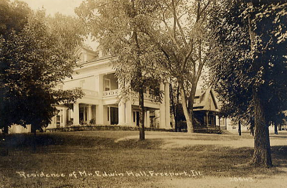 the residence of Mr. Edwin Hall