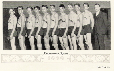 The Tournament Squad, coached by the legendary Adolph Rupp