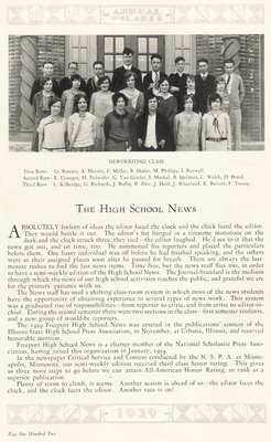 The High School News Staff