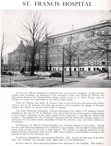 St. Francis Hospital in 1948