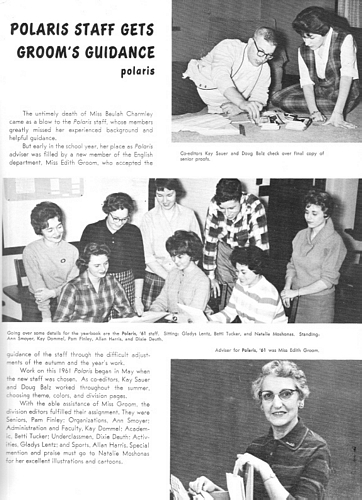 The 1961 Polaris Staff