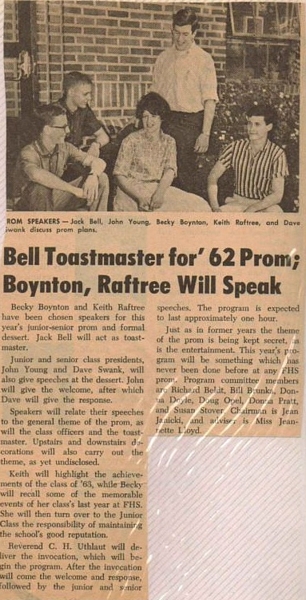 1962 prom toastmaster
