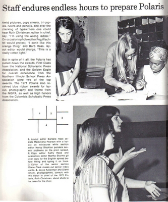 The 1972 Polaris Staff